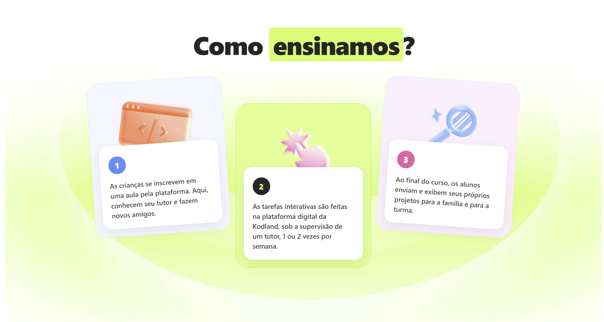 Como ensinamos na Kodland